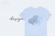 Bella Canvas 3001 Prism Heather Tees, a Shirt Mockup by Inspire Mockups (Thumbnail 3 of 4)