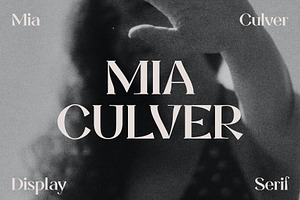 Mia Culver – Cool Display Serif