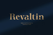 Revaltin Modern Serif Font, a Serif Font by RantautypeStudio (Thumbnail 1 of 15)