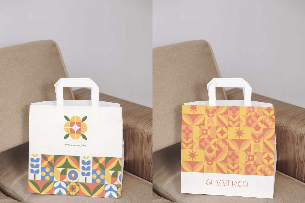 Geometric Summer Bloom Pattern, a Pattern Graphic by ItsReksita Pattern (Photo 18 of 20)