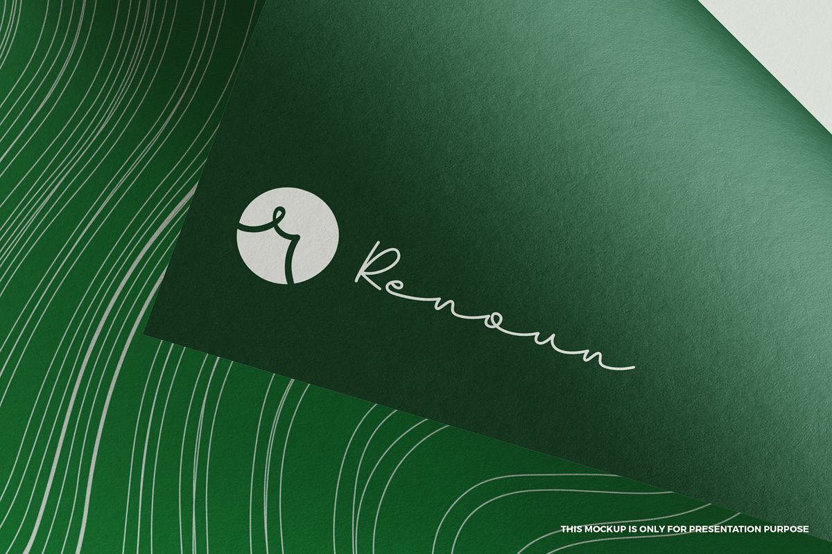 Renoun logo, a Branding & Logo Template by MuzaInspires (Photo 3 of 3)