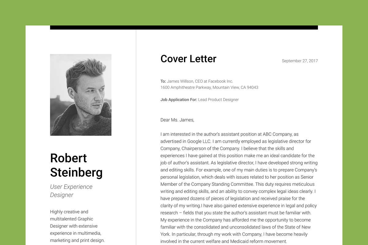 Big Set of Professional Resumes 1, a Resume Template by DEFNST (Photo 4 of 14)