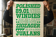 Rods; 72 Styles Slab Serif, a Slab Serif Font by Eko Bimantara (Thumbnail 12 of 17)