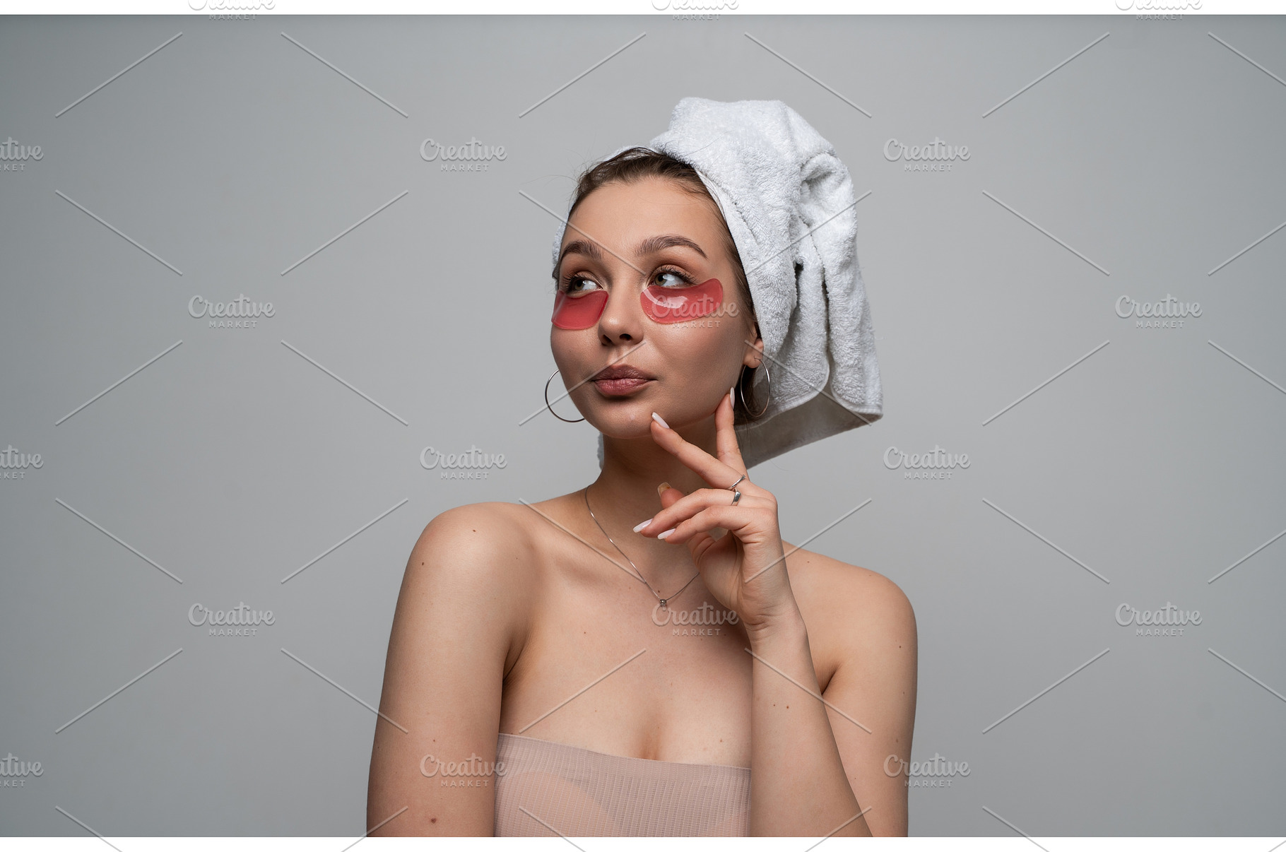 Young woman enjoying self-care, a Person Photo by volodymyrshtun13795
