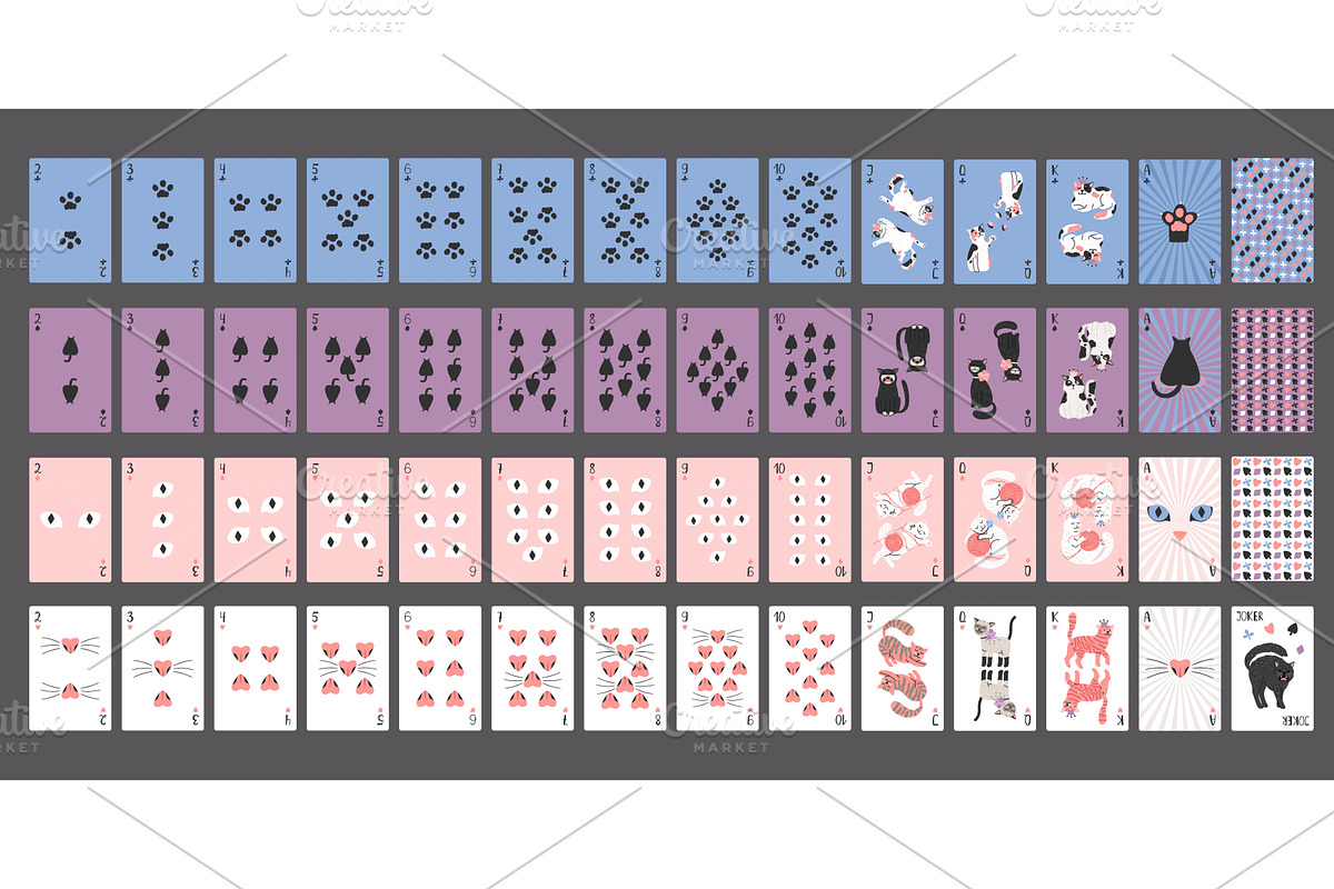 Full deck of designers playing cards, a Graphic by Stock-Smart-Start
