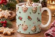 Gingerbread Atelier Seamless Pattern, a Pattern Graphic by Colorsfav (Thumbnail 3 of 7)
