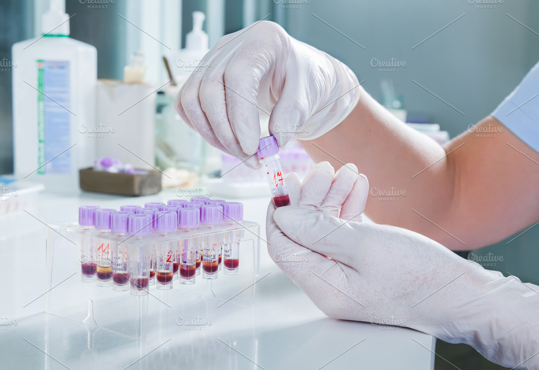Medical Laboratory Stock Photo Containing Bio And Dna