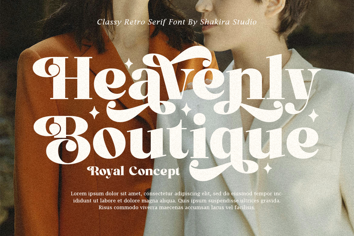Finestly Natural - Retro Serif, a Serif Font by Shakira Studio (Photo 7 of 10)