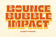 Blobby | Display Font, a Font by Typeskets (Thumbnail 2 of 9)