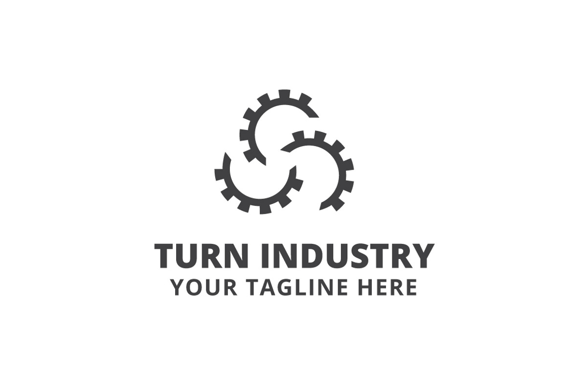 Turn Industry Logo Template, a Branding & Logo Template by Logo20 (Photo 2 of 2)