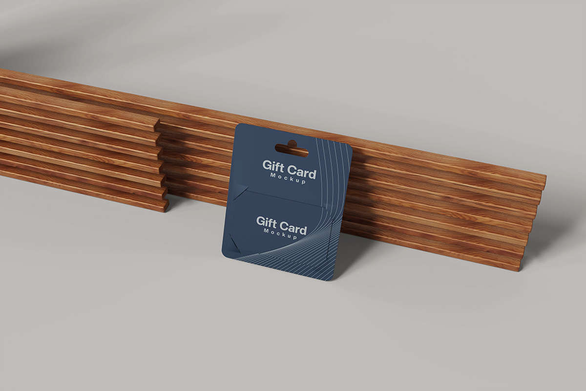 Gift Card Mockup, a Product Mockup by MrLetters (Photo 5 of 5)