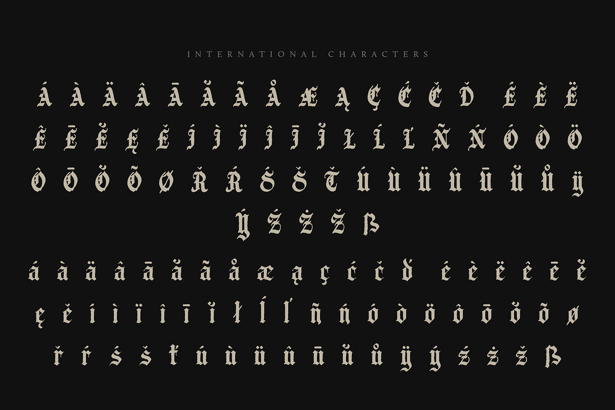 Candelabra Font + Extras preview 6