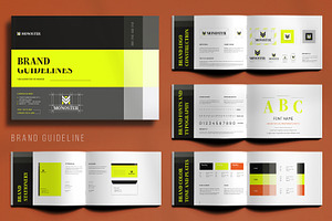 Professional Brand Identity Template, a Brochure Template by ContestDesign