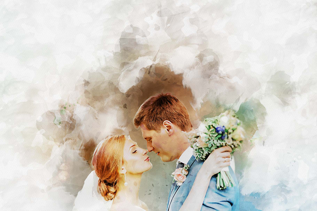 Couples Portrait From Photo, an Action Add-On by Photoshop Action (Photo 7 of 12)