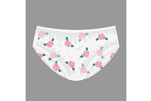 Women's Cotton Panties With A Cute