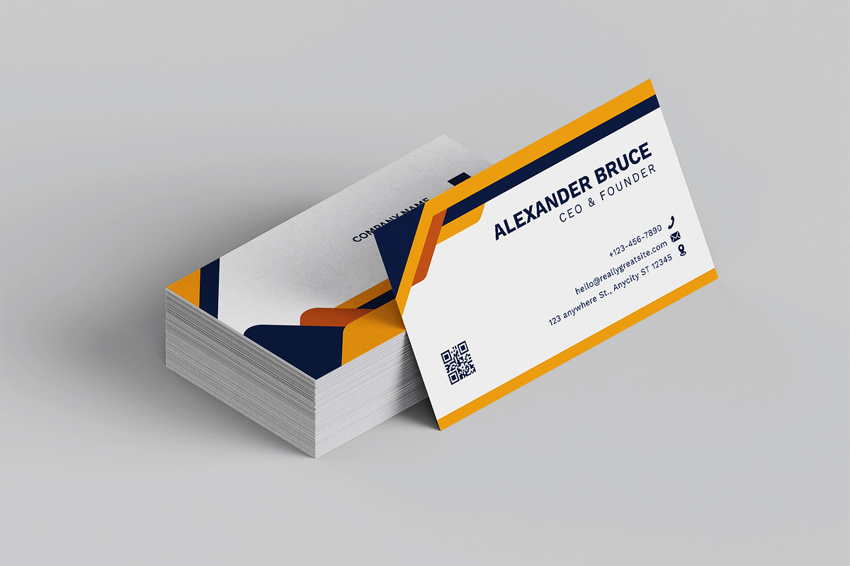 Modern Professional Business Card, a Business Card Template by Artnivora.Std