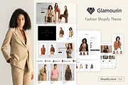 Glamourin Clothing Shopify Theme, a Shopify Template by ThemesRain (Thumbnail 2 of 3)