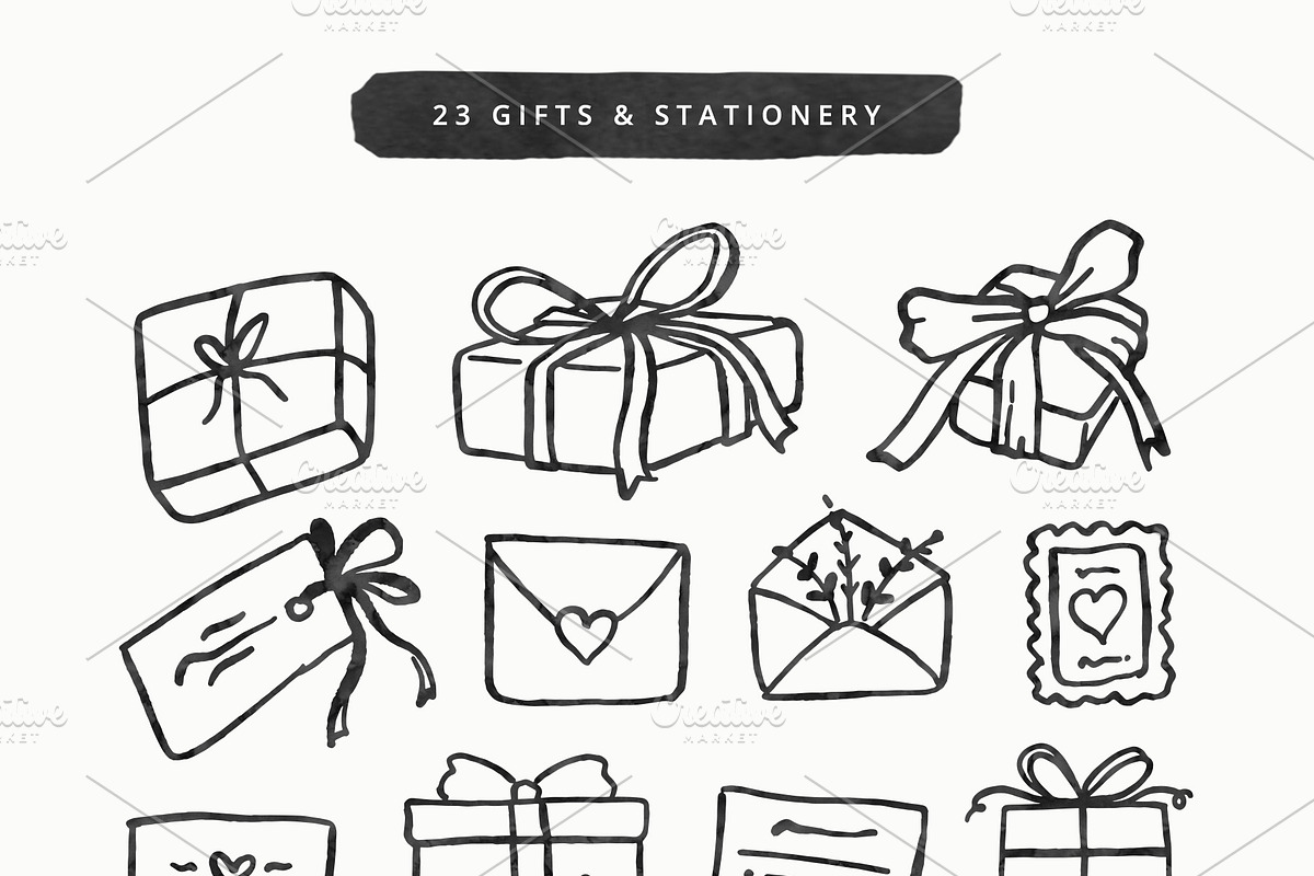 350 Whimsical Illustrations Bundle, a Seasonal Illustration by Pink Coffie (Photo 18 of 19)
