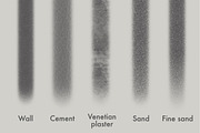 11 Texture brushes for Procreate, a Brush Add-On by Andreen (Thumbnail 2 of 9)