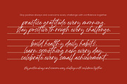 La Rettany Luxury Handwritten Font, a Script Font by Letterena Studios Script (Thumbnail 8 of 10)