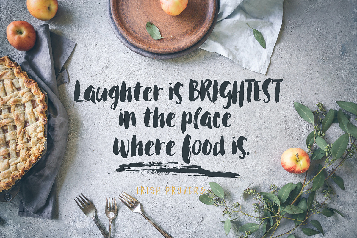 Florista Brushed Font Duo, a Script Font by Anna Ivanir (Photo 7 of 12)