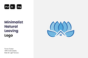 Minimalist Natural Leaving Logo, a Branding & Logo Template by Luxury Logos (Thumbnail 1 of 4)