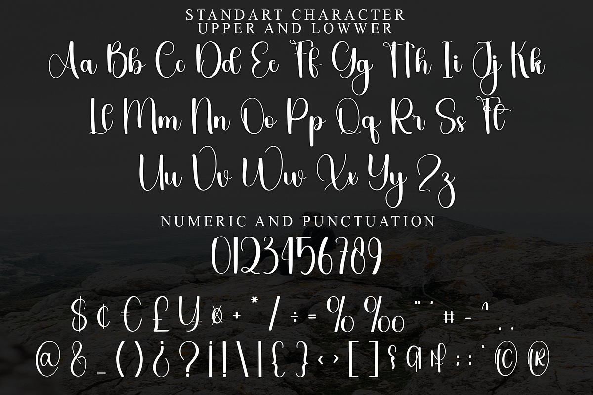 Solitude, a Handwritten Font by InermediaSTUDIO (Photo 4 of 8)