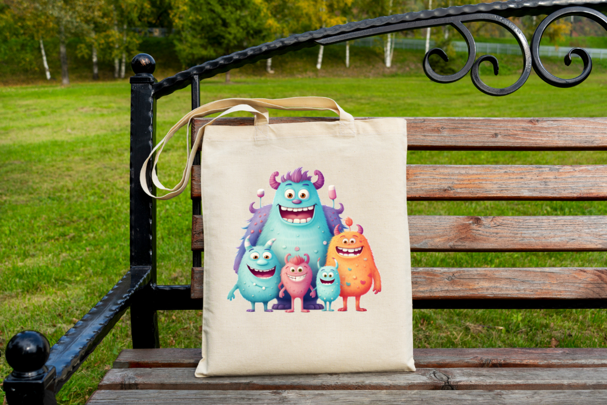 Cute Monster Family Watercolor Clipa, an Object Graphic by Regulrcrative (Photo 3 of 11)