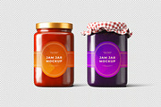 Jam Jar Mockup, a Product Mockup by zpackcreative (Thumbnail 4 of 5)