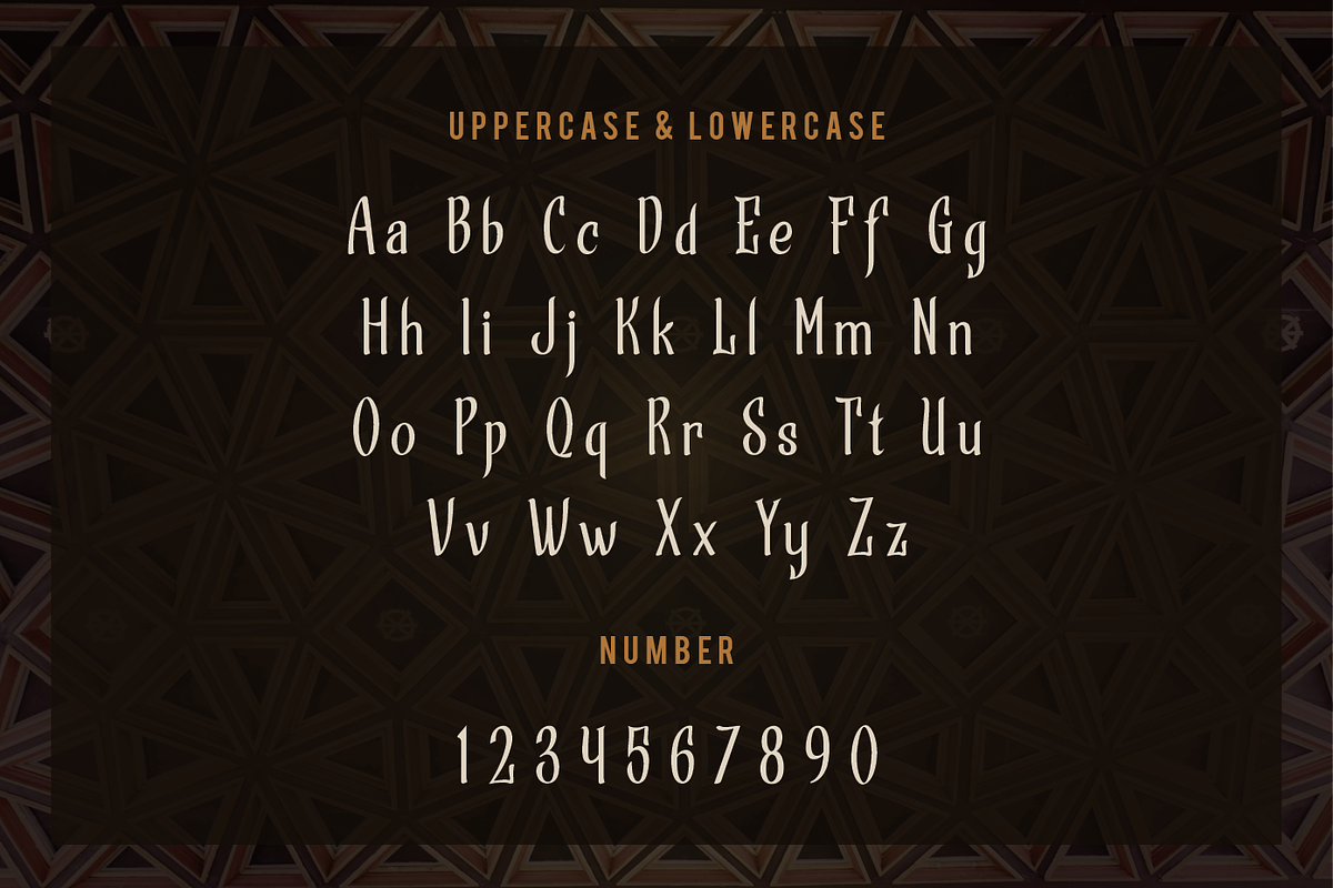 Strandall Display Typeface preview 3