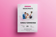 Funeral Program with Deco Border, an Invitation Template by Creatiya Type (Thumbnail 4 of 6)