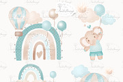 Baby Elephant boy design, an Illustration by designloverstudio (Thumbnail 2 of 3)