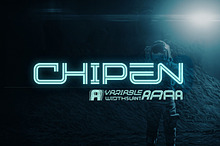 Chipen - Furistic Variable Font