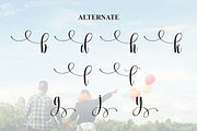 Happyday | Script Font, a Handwritten Font by Scratchones (Thumbnail 8 of 9)