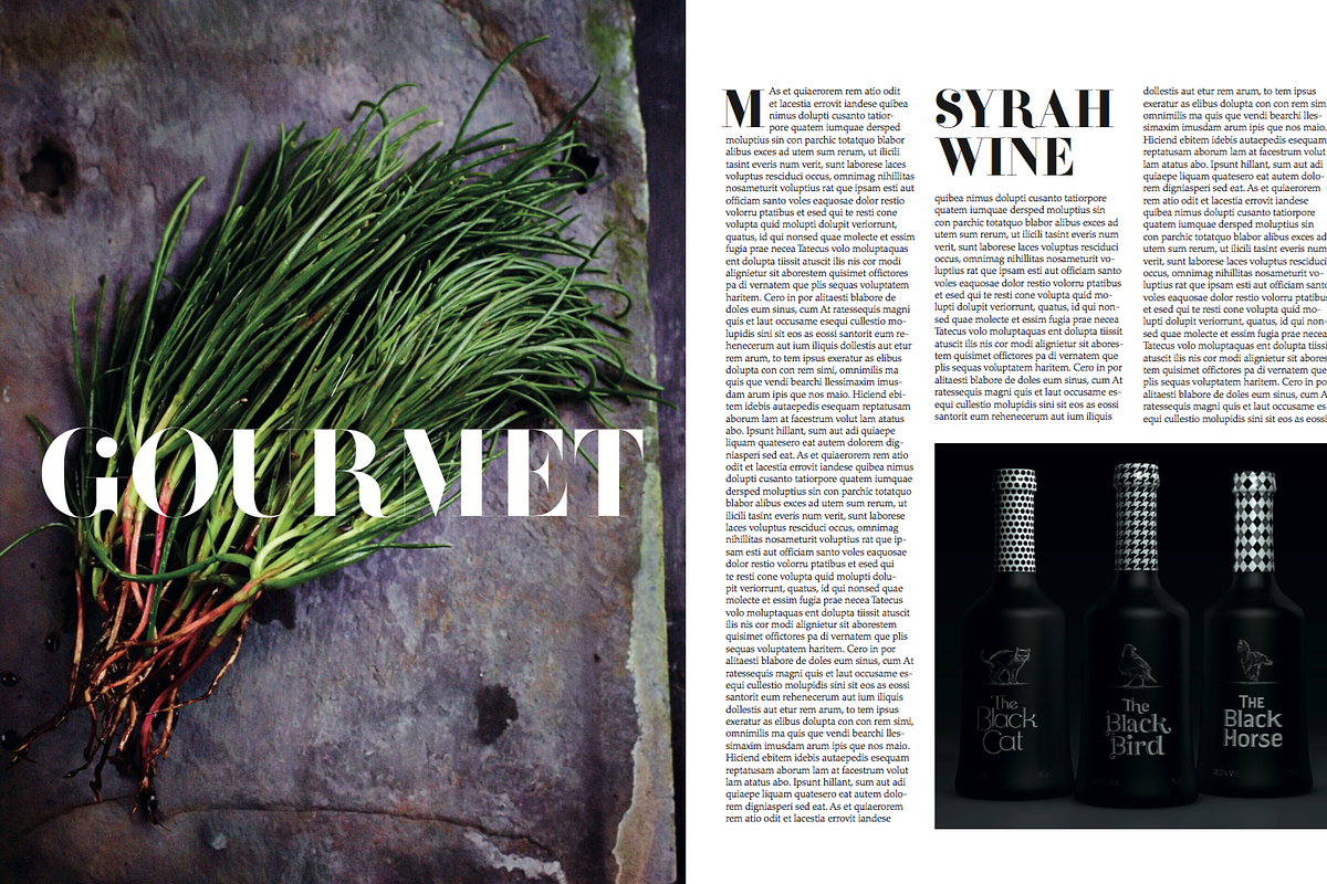 Magazine Template, a Magazine Template by Cristian Villegas Studio (Photo 5 of 14)
