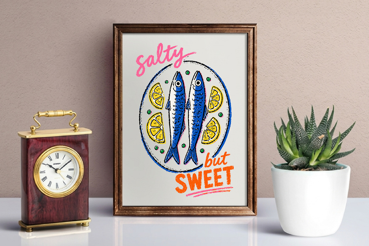 Salty But Sweet PNG, a Seasonal Illustration by Canvas Craft (Photo 5 of 6)