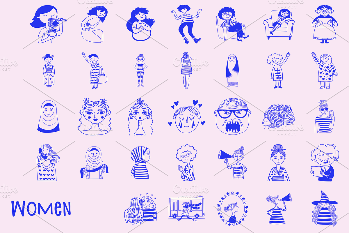 1001 Cute Doodles Bundle, an Object Illustration by Danil Polshin (Photo 64 of 65)