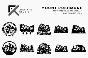 Mount Rushmore Icon Collection