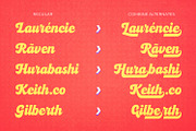 Vendalita – Retro Bold Script, a Script Font by Almarkhatype (Thumbnail 2 of 11)