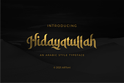 Hidayatullah, a Script Font by ARToni (Thumbnail 1 of 7)