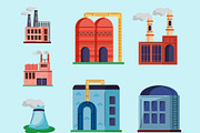 Industrial Buildings Set, a Templates & Theme by studiogstock (Thumbnail 2 of 3)