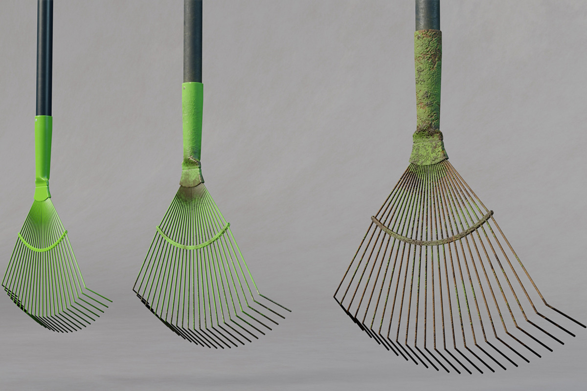 Leaf rake, an Object 3D Model by mockupzz (Photo 3 of 10)
