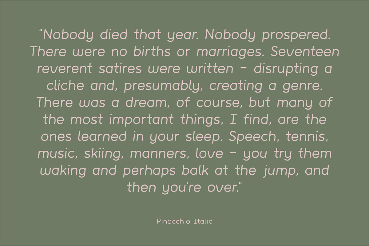 Pinocchio - Rounded Sans, a Sans Serif Font by Harmonais Visual (Photo 11 of 25)