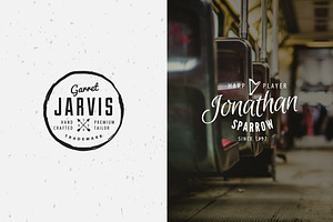 9 Vintage Logo Templates