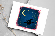 Halloween Cute Frame Clipart Bundle, an Illustration by Canvas Craft (Thumbnail 4 of 7)
