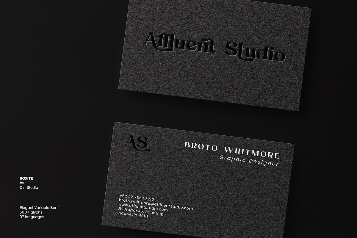 Roxite, a Serif Font by din-studio.com (Photo 6 of 16)