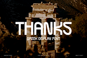 Greek Boxany - Typeface Font, a Sans Serif Font by Iqsiart Studio (Thumbnail 7 of 7)
