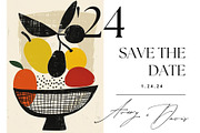 Modern Fruit Art & Layered Clipart, a Wallpaper Graphic by ARTOZEN DIGITAL (Thumbnail 9 of 14)