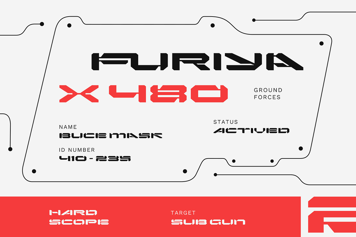Vancord - Futuristic Display Font, a Font by Typia Nesia (Photo 6 of 14)