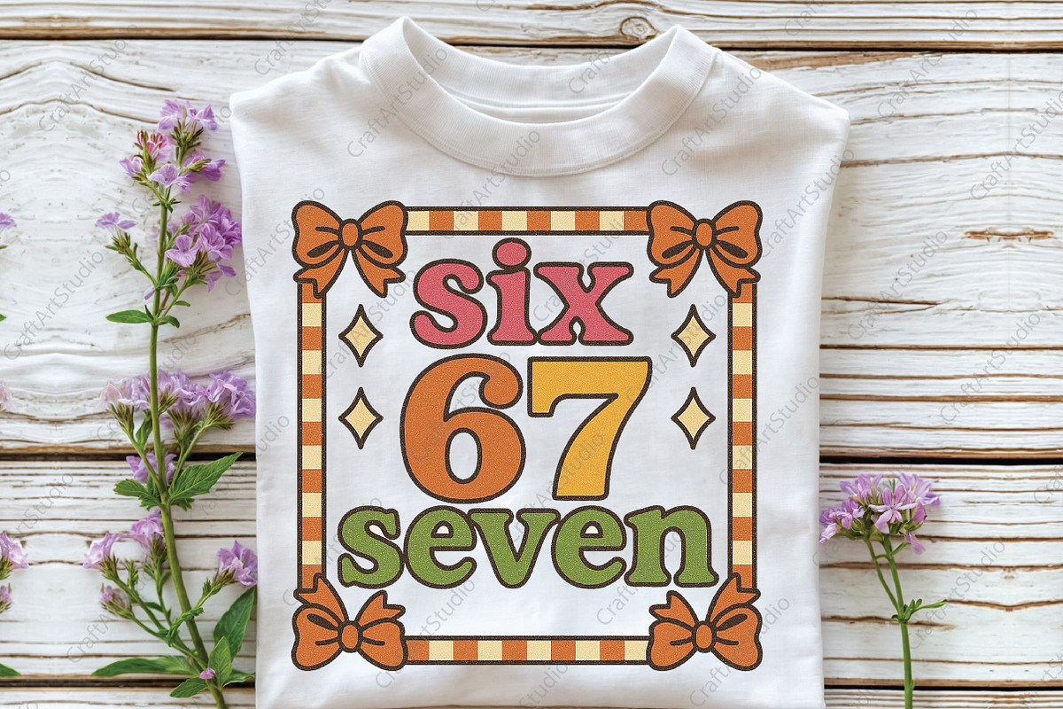 Six Seven 6 7 Valentine's Day PNG, an Illustration by CraftArtStudio (Photo 3 of 4)